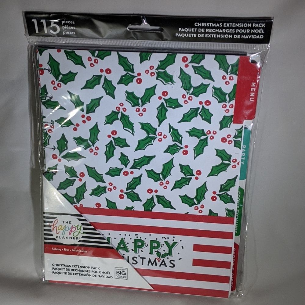 Happy planner Christmas inserts